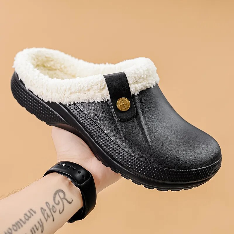 Gwen Briskey Women's Warm Clogs – Comfortable Slippers Lined for Indoor & Outdoor Use