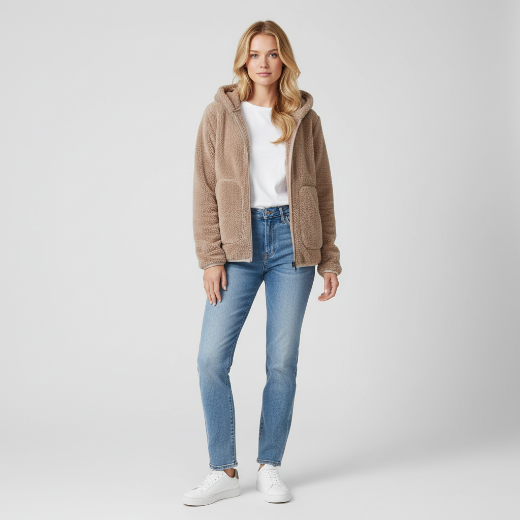 Mavic Chaleco Polar Mujer – Chaqueta Sin Mangas Suave con Cremallera y Bolsillos Laterales