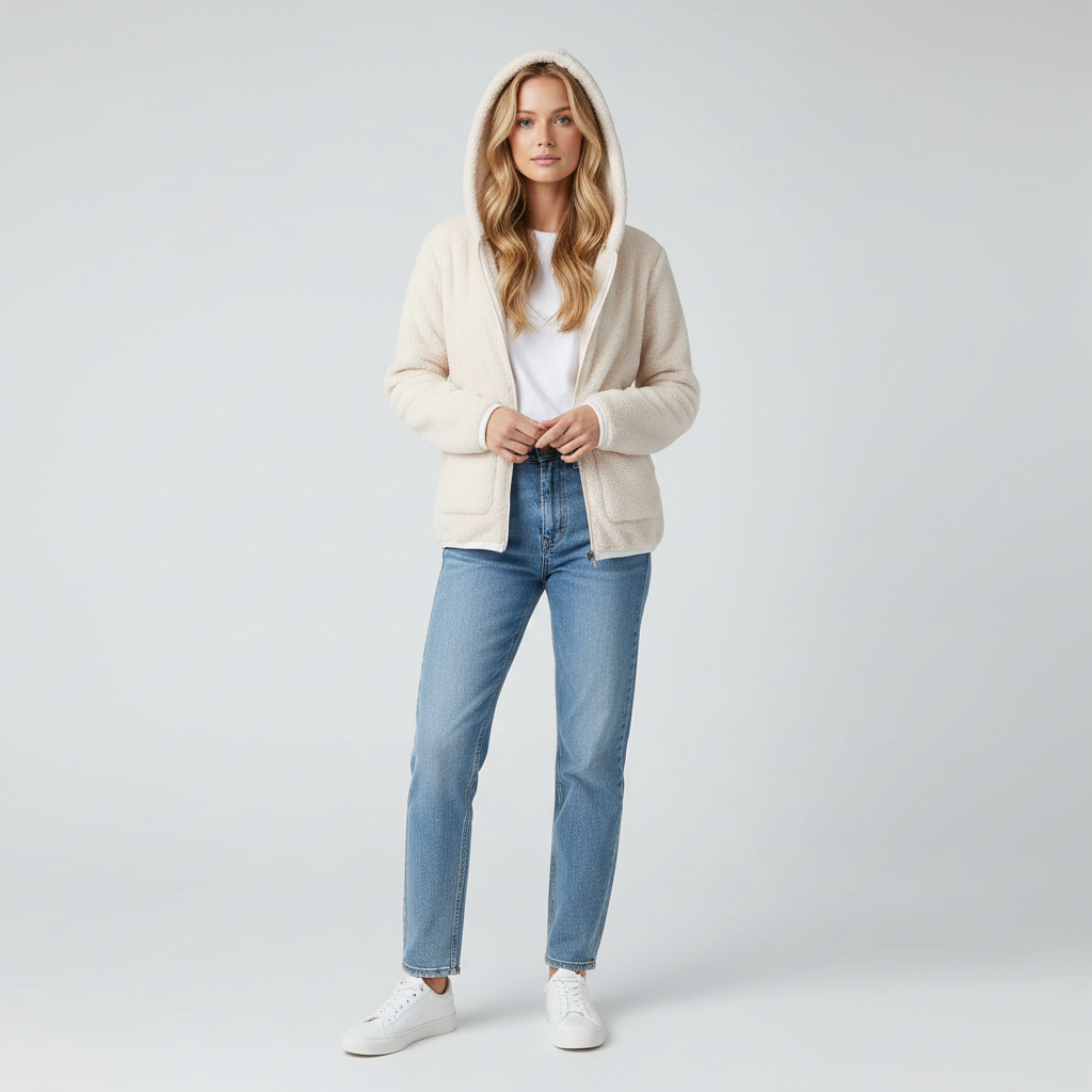 Mavic Chaleco Polar Mujer – Chaqueta Sin Mangas Suave con Cremallera y Bolsillos Laterales