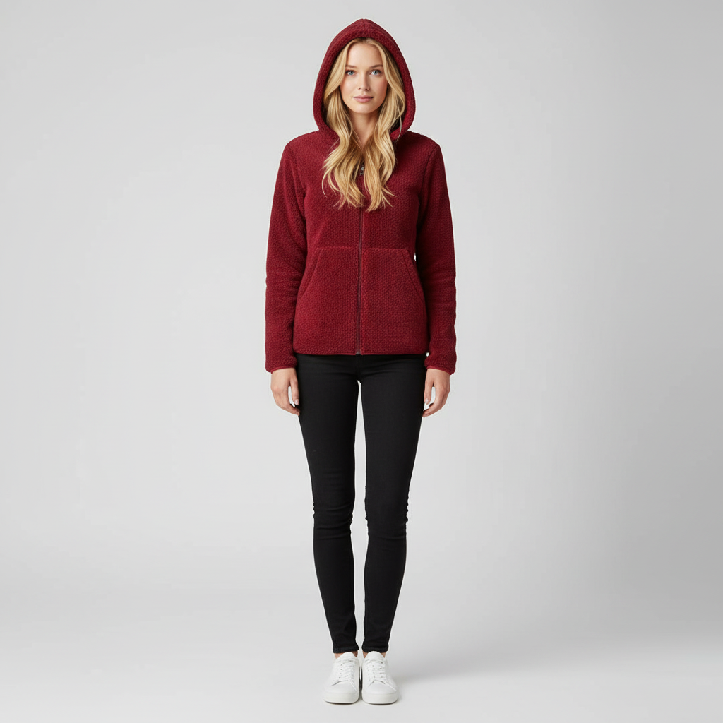 Mavic Chaleco Polar Mujer – Chaqueta Sin Mangas Suave con Cremallera y Bolsillos Laterales