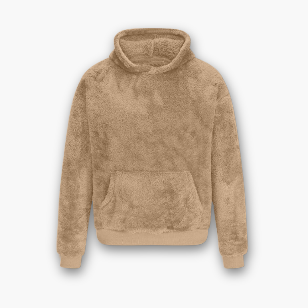 Kila Hoodie Fluffy Unisex – Ultra Blød, Let og Varm Sweatshirt med Kængurulomme