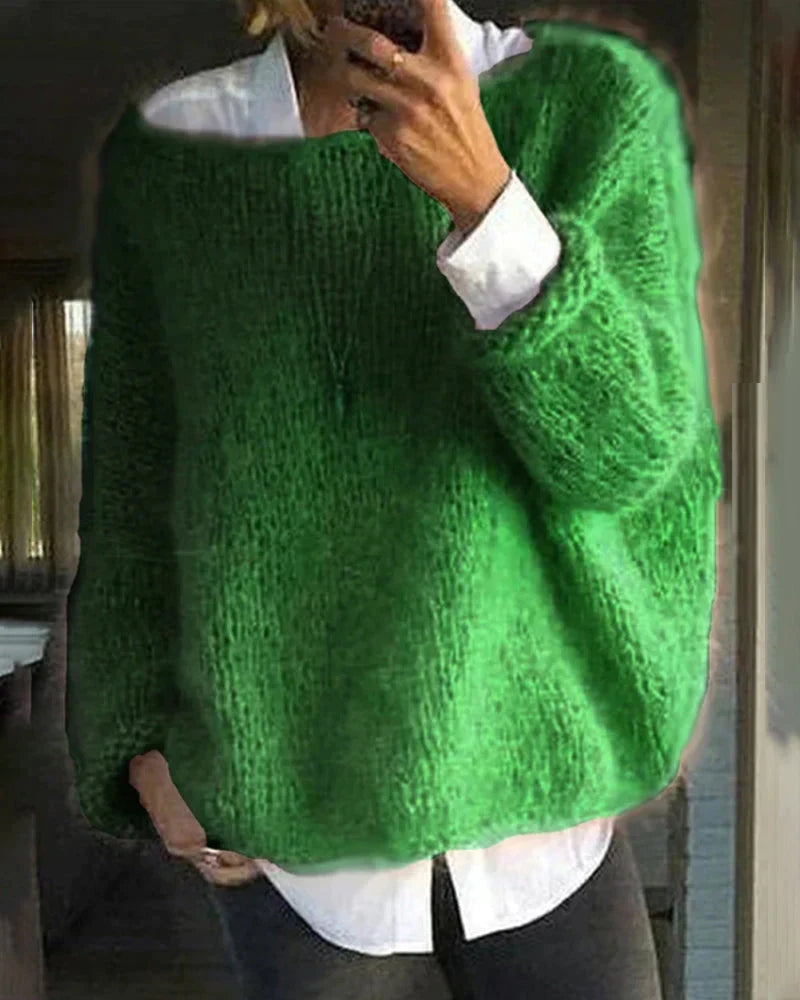 Maglione da donna Renate: elegante e comodo maglione lavorato a maglia con uno stile senza tempo