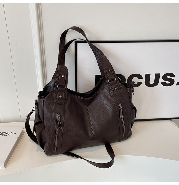 Dakota Women's Shoulder Bag – Elegant Leather Bag with Adjustable Strap & Spacious Design