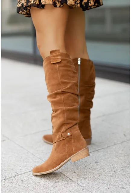 Murcia Stiefel Damen – Elegante Handgefertigte Stiefeletten aus Langlebigem Leder im Zeitlosen Stil