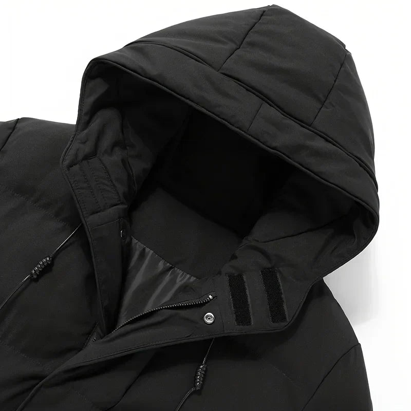 Pánská dlouhá parka Victor – Prošívaná nepromokavá a teplá zimní izolace