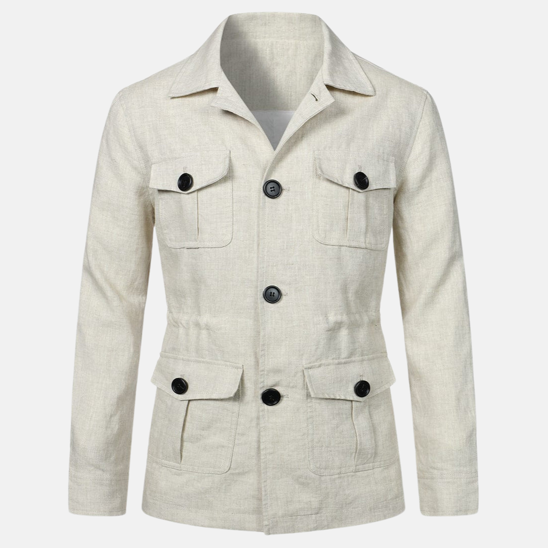 Vince elegante Herrenweste – klassischer Stil mit mehreren Taschen & Knopfverschluss