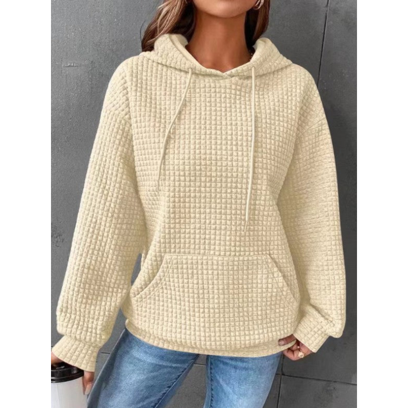 Laura Hoodie Femme à Cordon – Sweat en Coton Doux Coupe Décontractée
