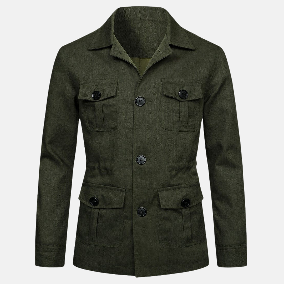 Vince elegante Herrenweste – klassischer Stil mit mehreren Taschen & Knopfverschluss