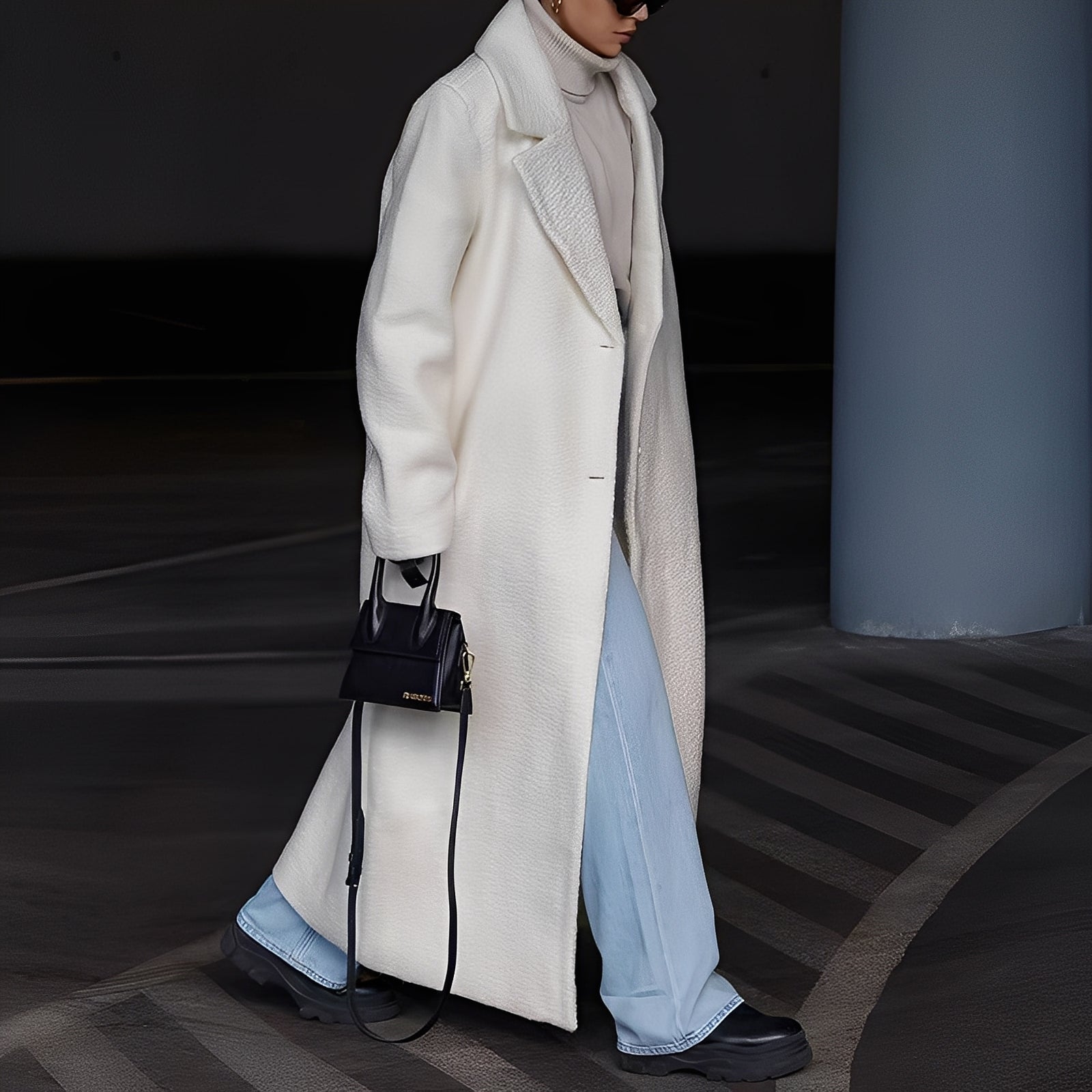 Summer Casaco Mulher – Casaco Oversize Quente e Confortável em Tecido Macio para o Inverno