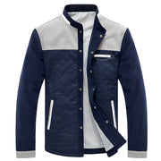 Ythan Veste Patchwork pre mužov – moderný a elegantný kabát z prémiovej látky s moderným dizajnom