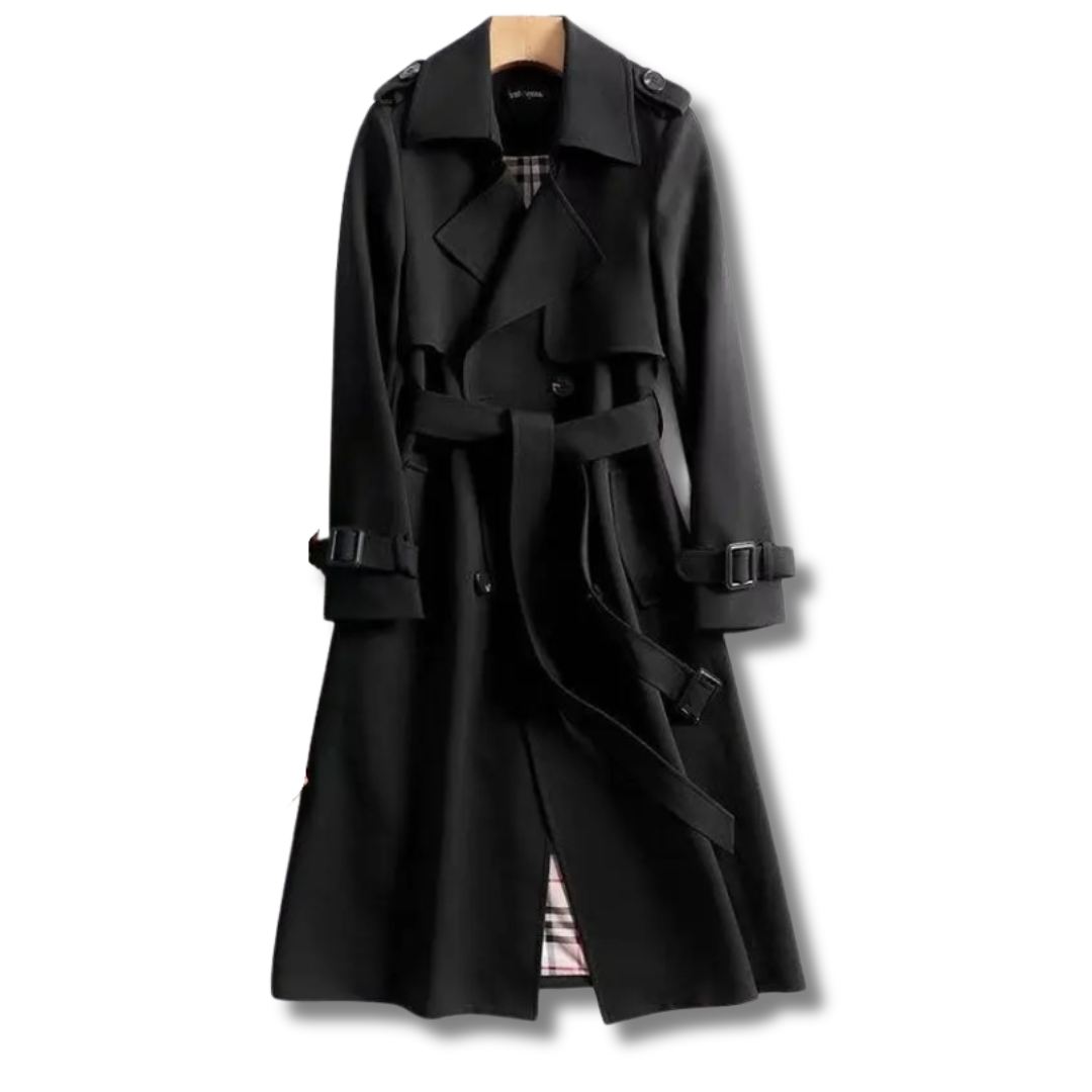 Emilia Trench Femme Elegant – Dugi elegantni i svestrani kaput za sve sezone