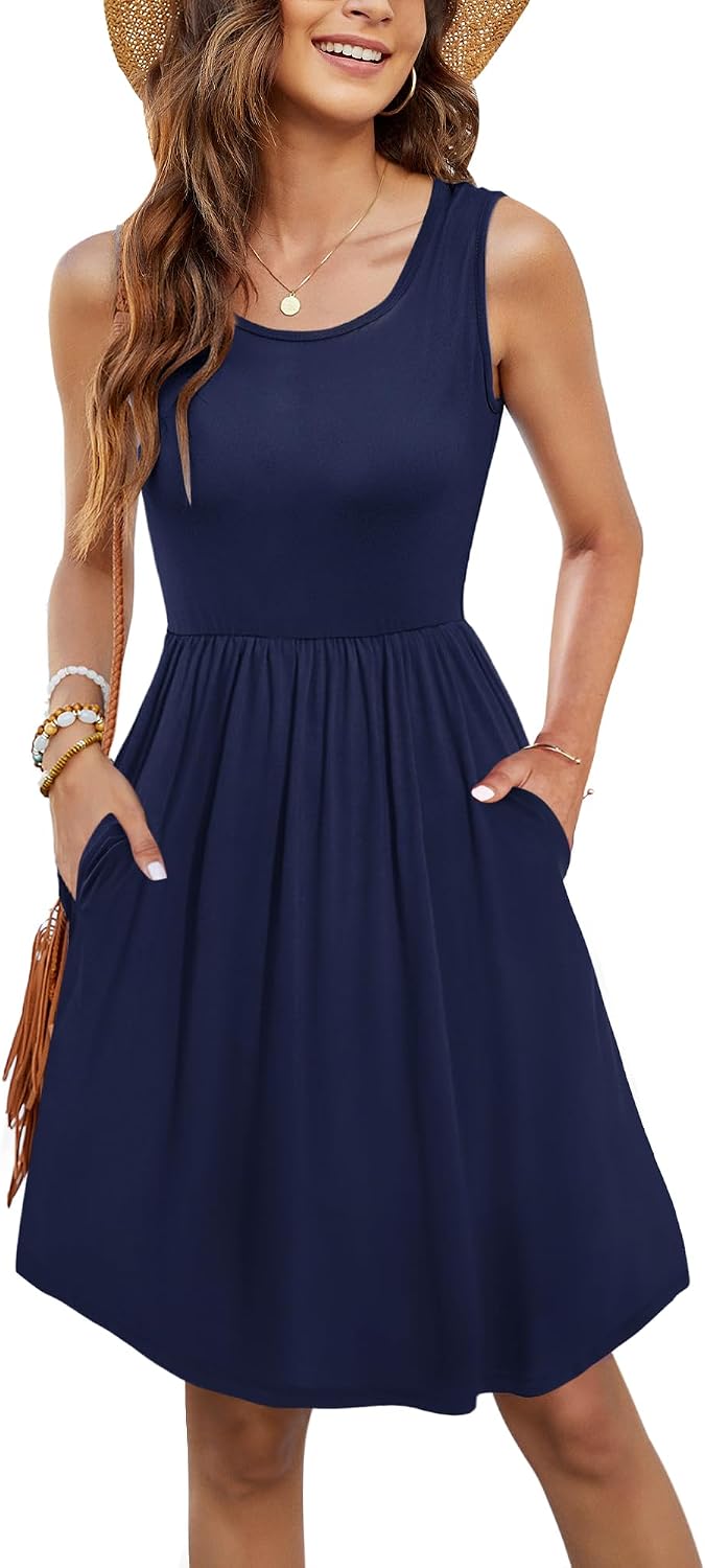 Eden Robe Tunique Femme – Épaules Dénudées Col Rond & Poches