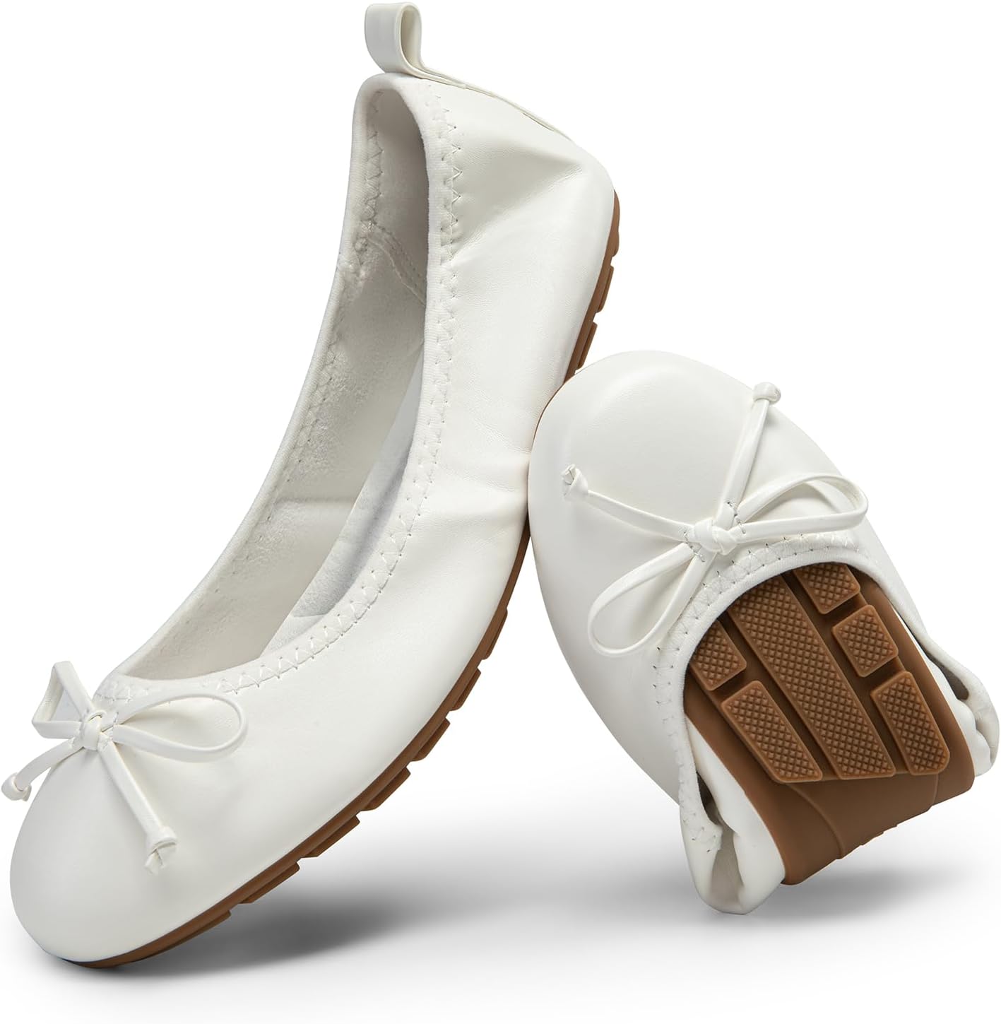 Mélisande Ballerinas Dobráveis para Mulher – Sapatos Rasos Flexíveis com Suporte do Arco Plantar