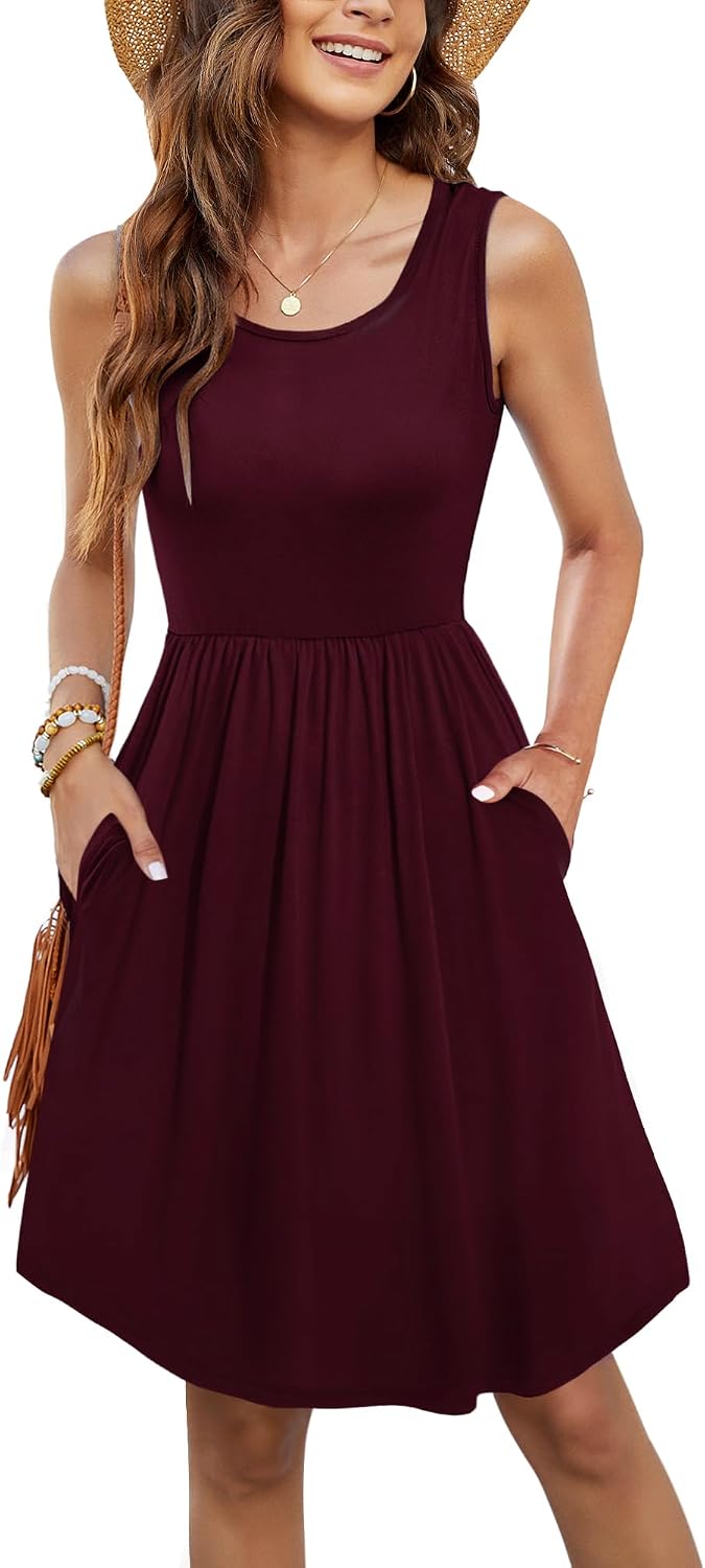 Eden Robe Tunique Femme – Épaules Dénudées Col Rond & Poches