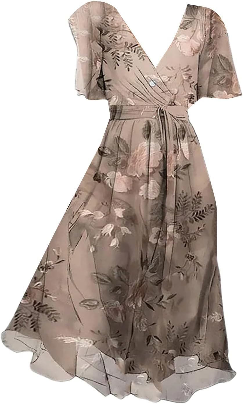 Élodie Women's Summer Dress – Lightweight and Casual Sleeveless A-Line Dress