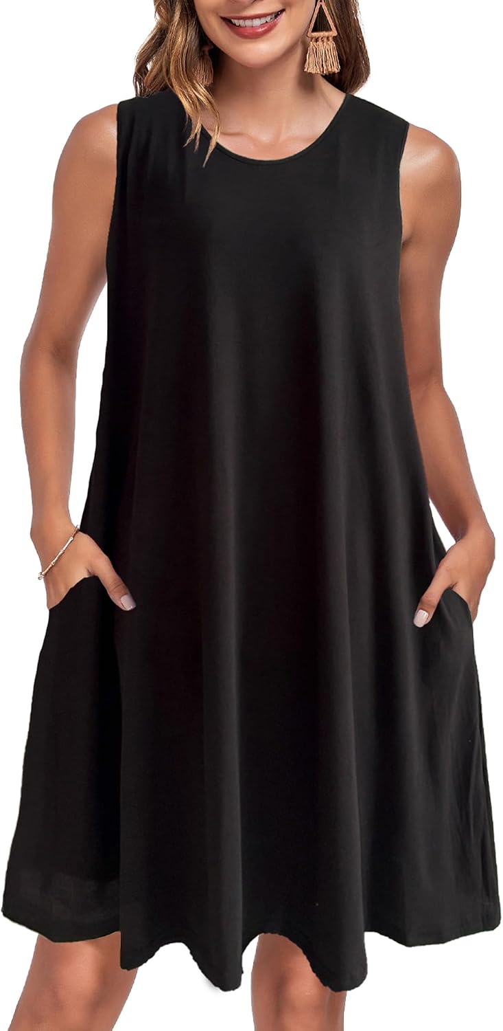 Ρούχο Ruby Robe Été Γυναικείο – Κοπή A-Line με Τσέπες & Ελαστικό Υλικό