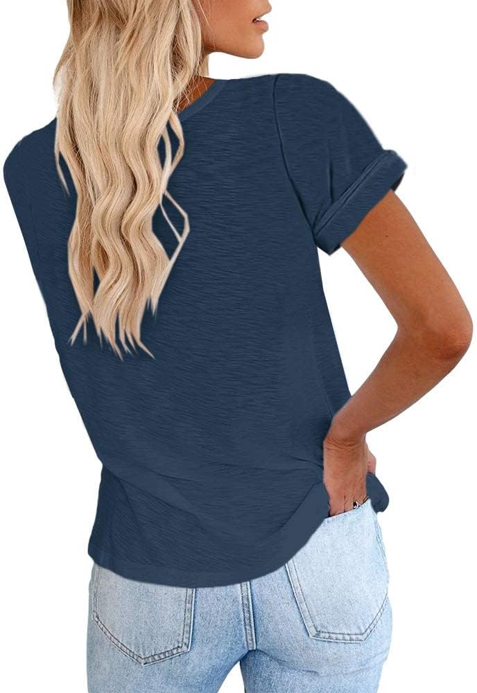 Dámske tričko Beverly základné – okrúhly výstrih, krátke rukávy, voľný strih, elastické, letné