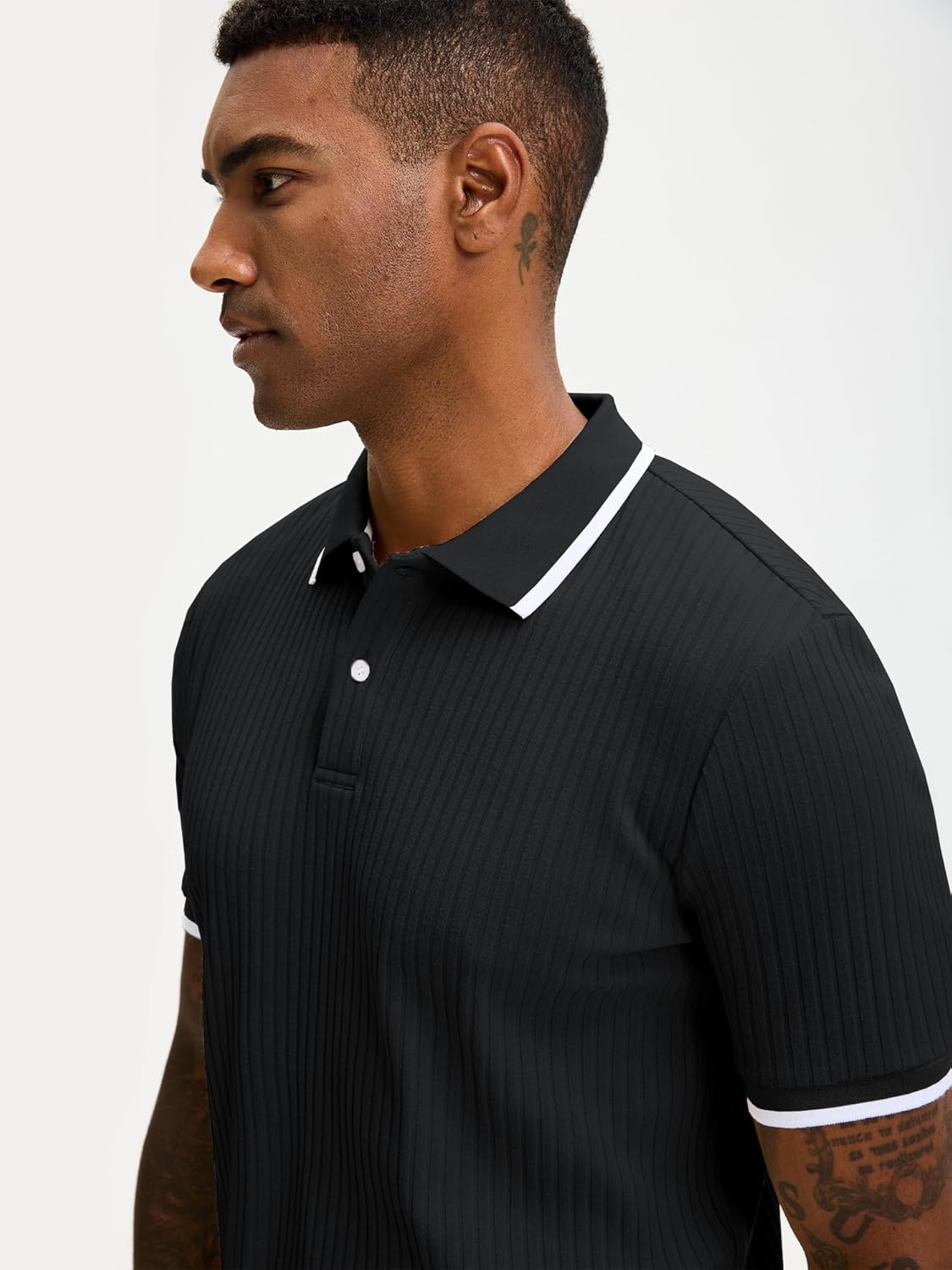 Adrien Polo Homem – Polo Malha Stretch, Leve e Estilo Casual de Negócios