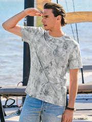 Pánské tričko Ryan – elastické tričko tie dye, vintage streetwear styl léto