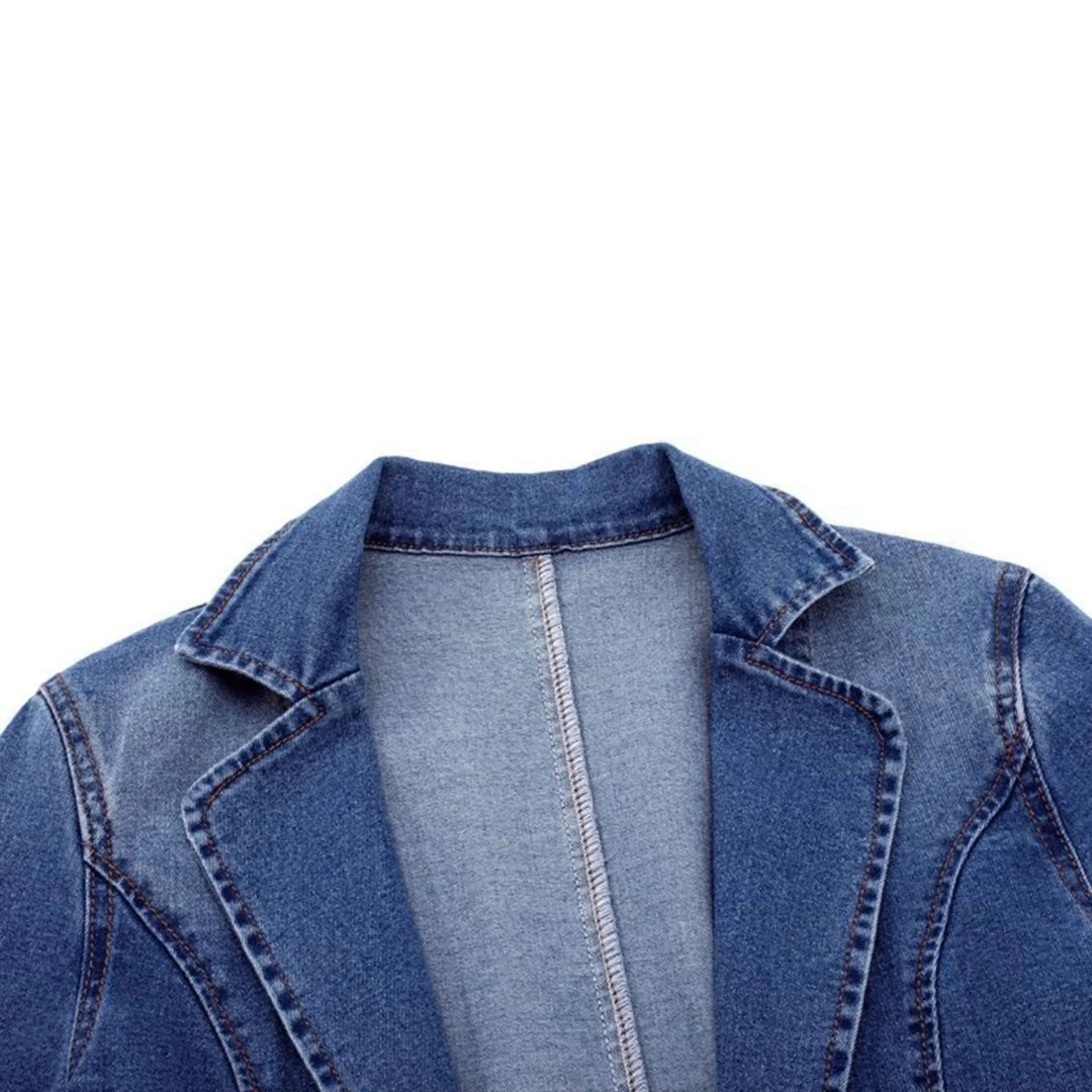 Blazer Magdalena Mulher – Blazer em Ganga Moderno, Elegante e Versátil para Todas as Ocasiões