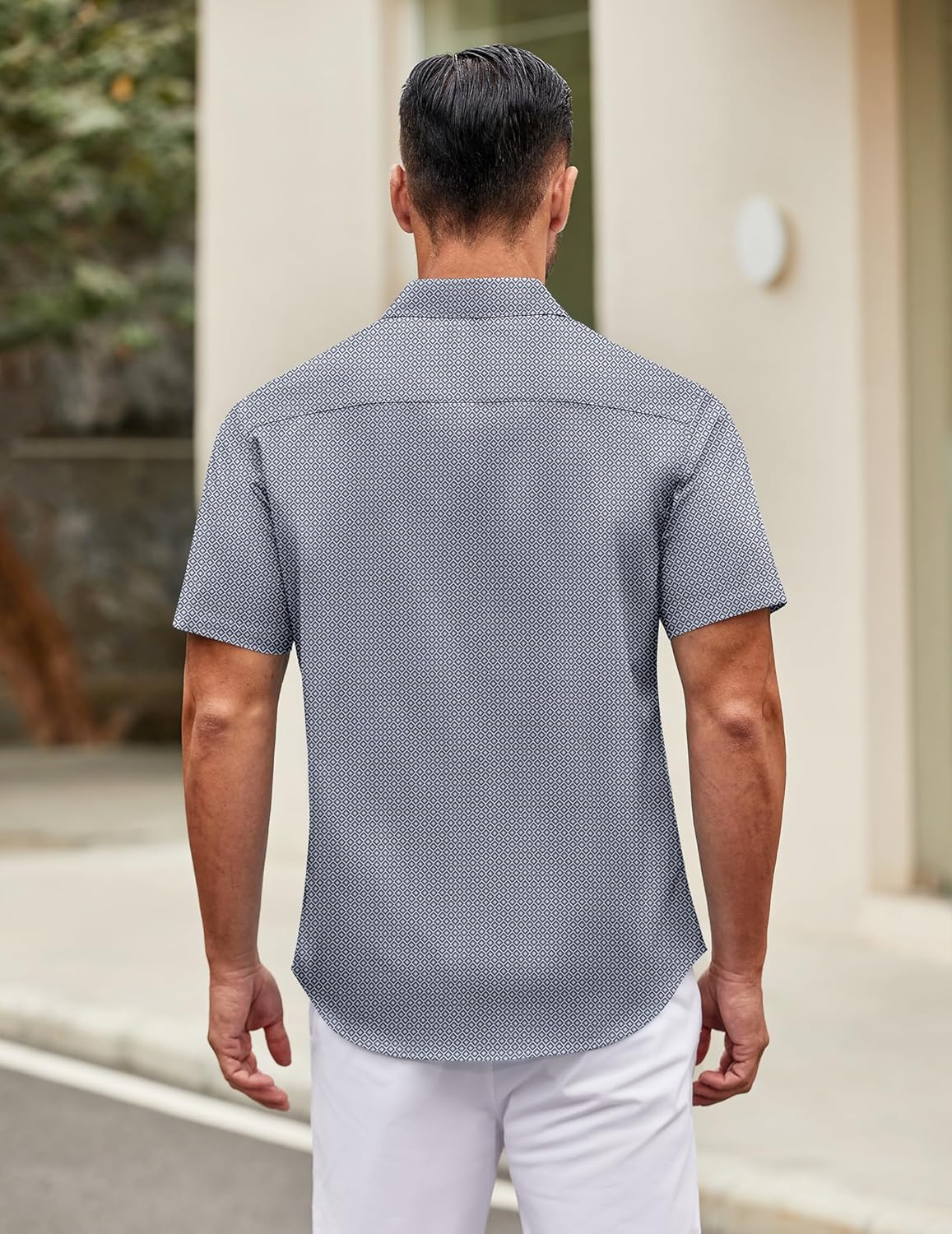 Camisa Harold Homem – Camisa de Manga Curta, Estilo Casual Chic & Conforto de Verão