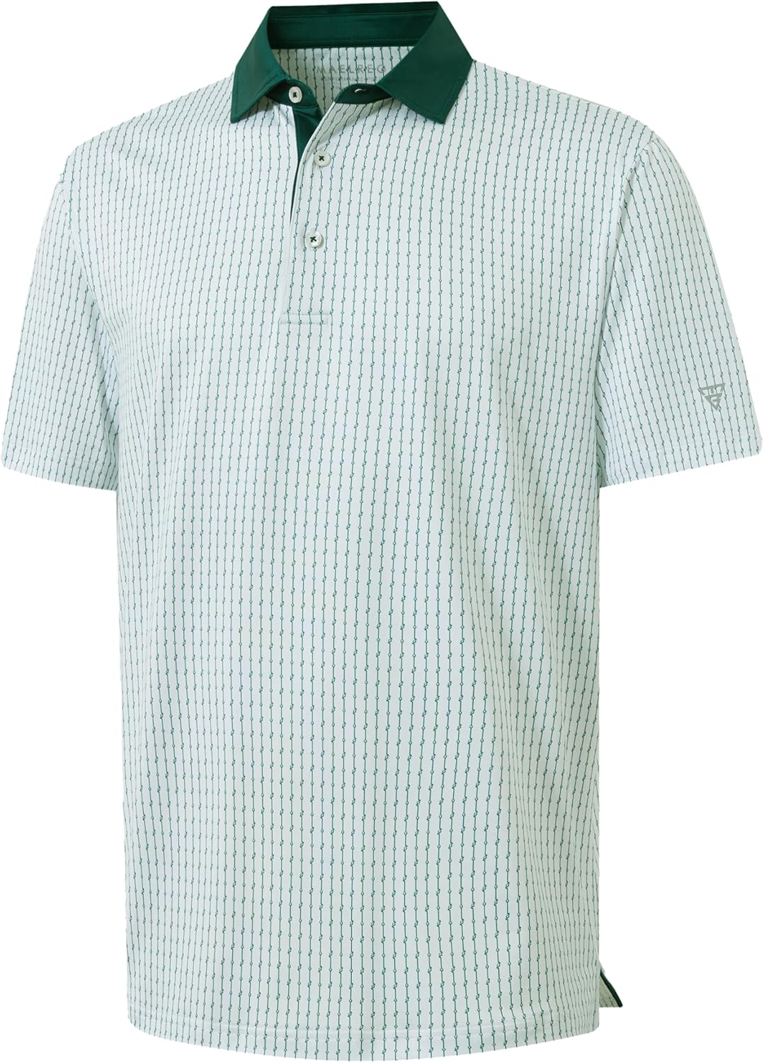 Victor Polo Homem – Polo de Golfe Estampado, Respirável UPF30+ & Secagem Rápida