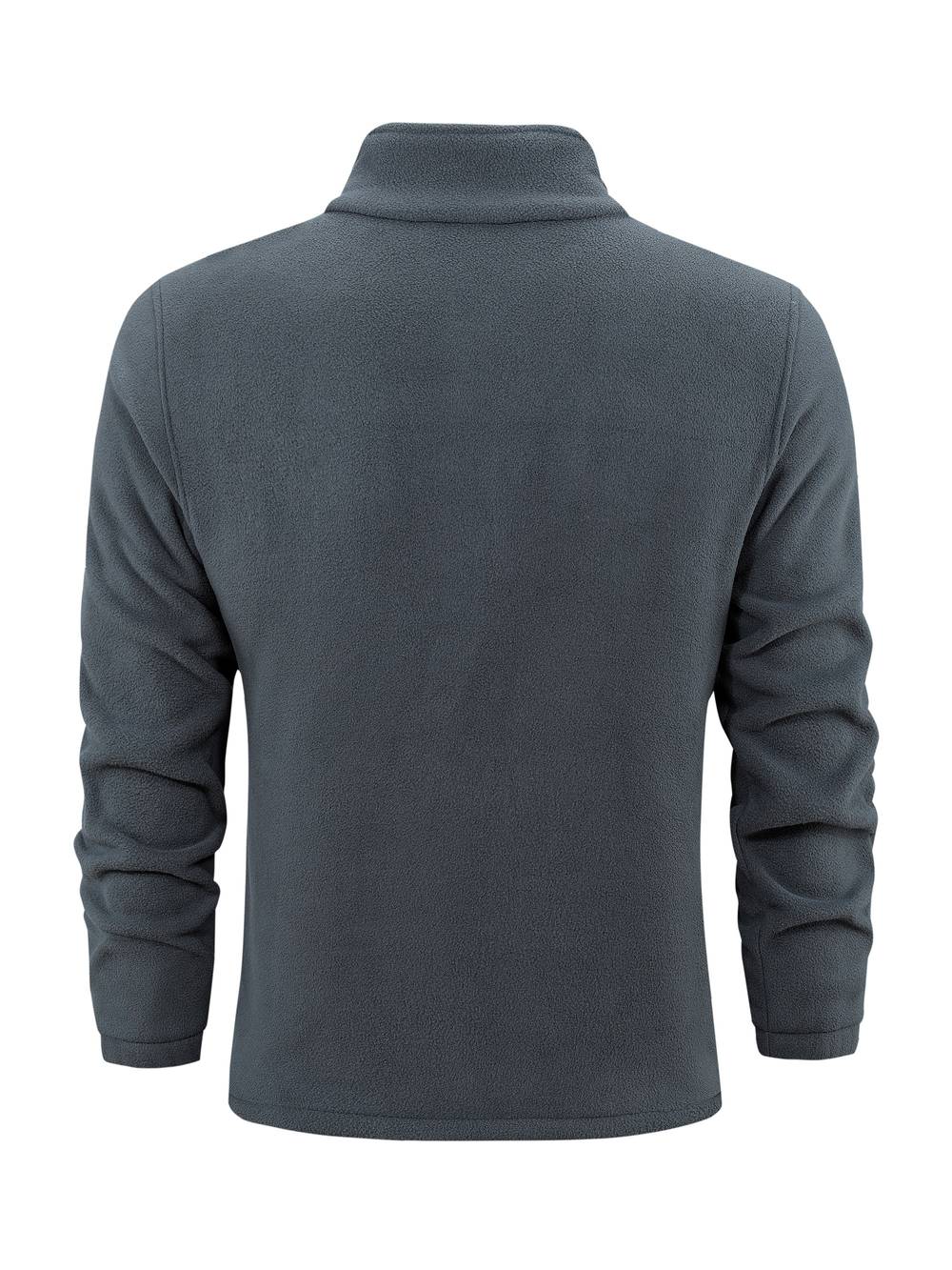 Alex Veste Fleece Unisex – Lämmin Sherpa-vuorattu takki korkealla kauluksella ja vetoketjulla