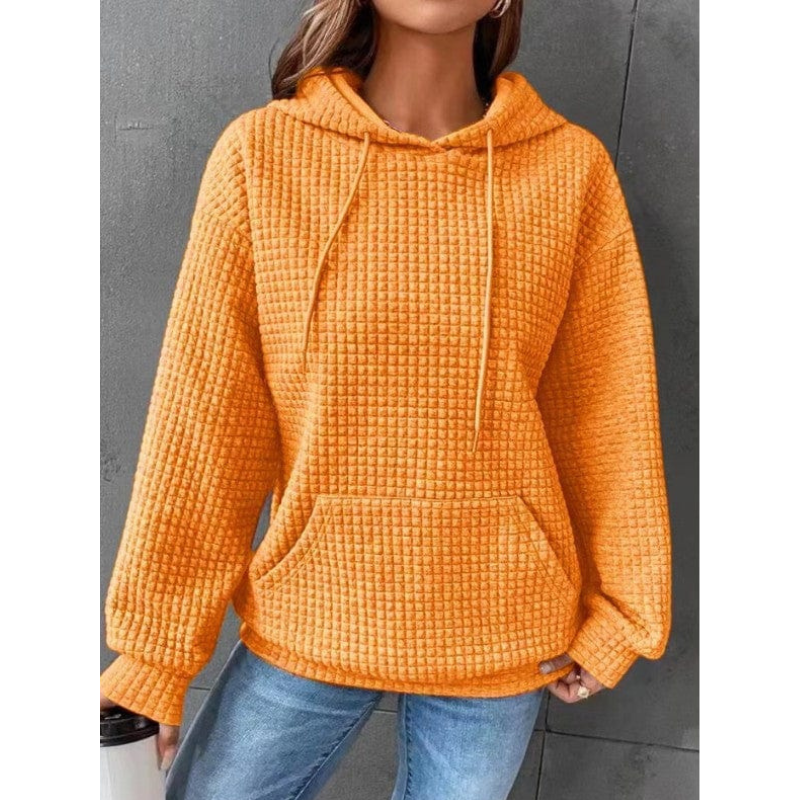 Laura Hoodie Femme à Cordon – Sweat en Coton Doux Coupe Décontractée