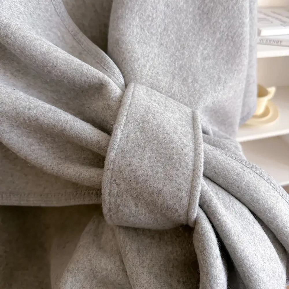 Vivian Manteau Cape Dámská – Elegantní zimní pončo nepromokavé z měkkých a teplých mikrovláken
