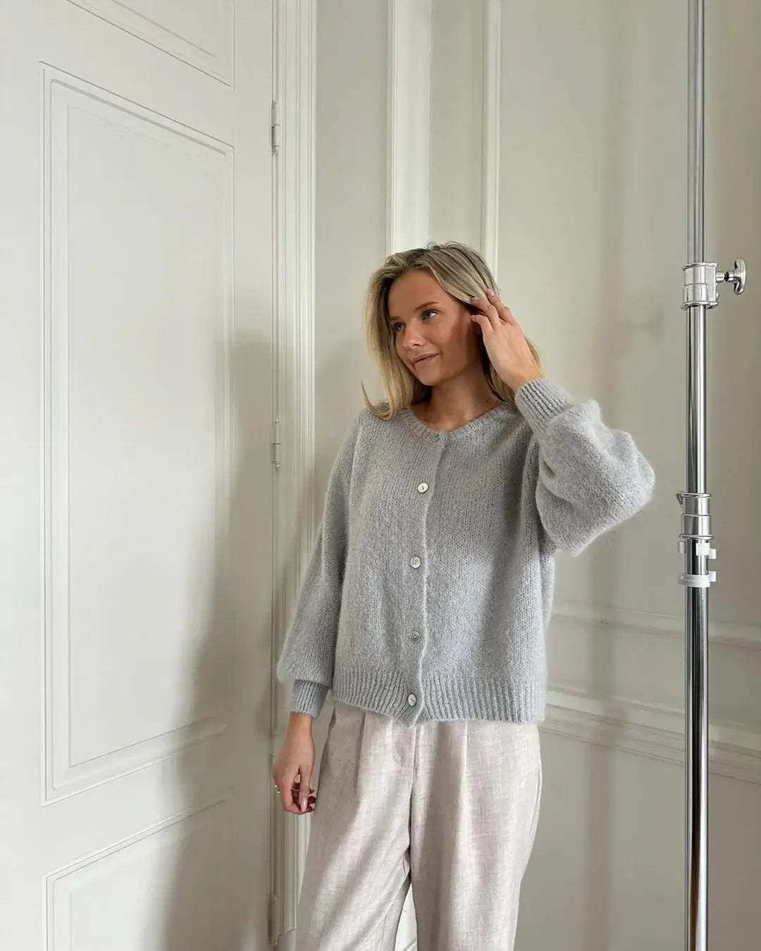Dámský cardigan Addilyn – měkký a elegantní svetr z pohodlné pleteniny na zimu