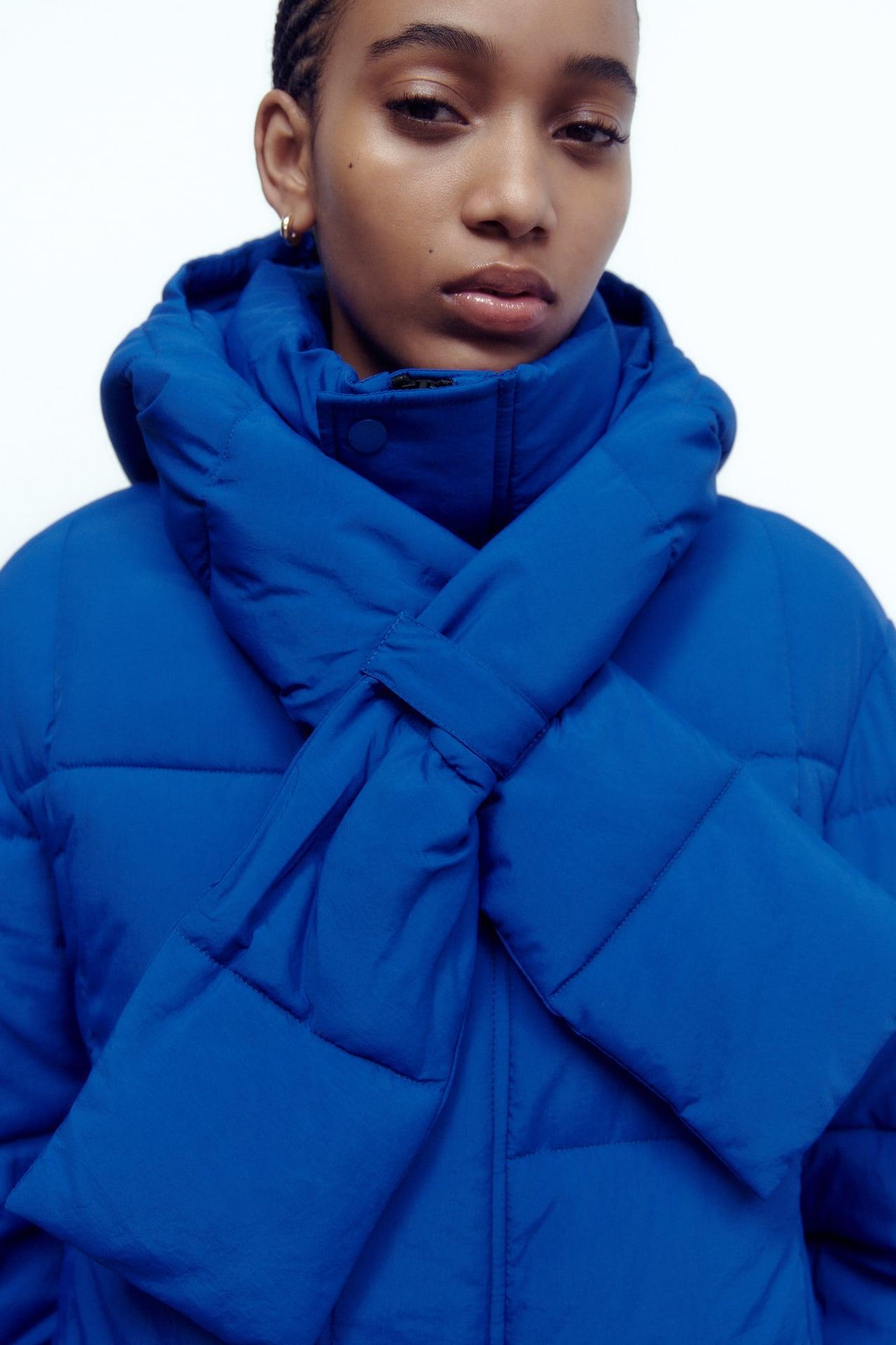 Melai dame dunjakke med tørreldetalje – moderne oversized pasform & varm komfort