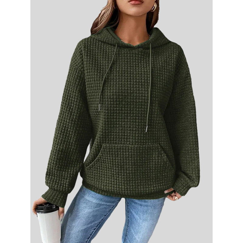 Laura Hoodie Femme à Cordon – Sweat en Coton Doux Coupe Décontractée