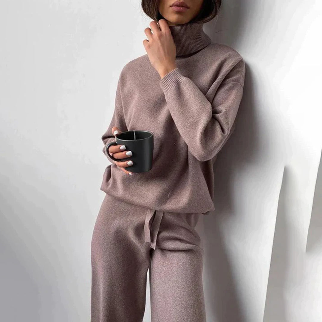 Amelia Ensemble Loungewear Donna – Tessuto Morbido Traspirante & Taglio Casual Elegante