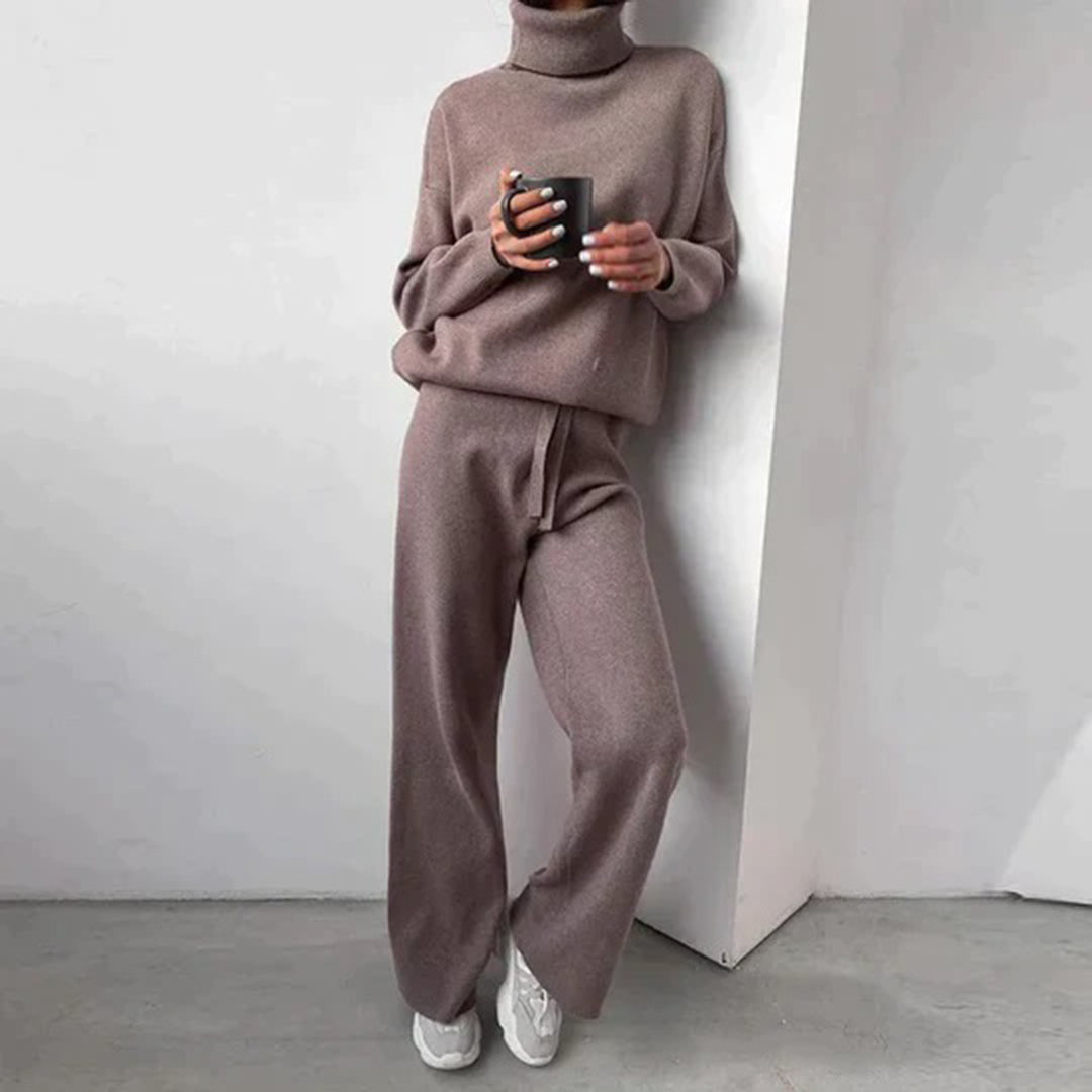 Amelia Ensemble Loungewear Donna – Tessuto Morbido Traspirante & Taglio Casual Elegante