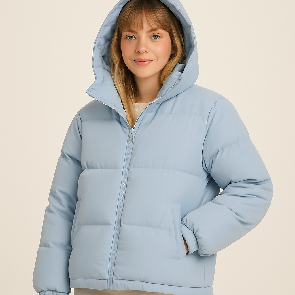 Casaco de Inverno Shaun Mulher – Casaco Quente Impermeável com Corte Elegante e Capuz