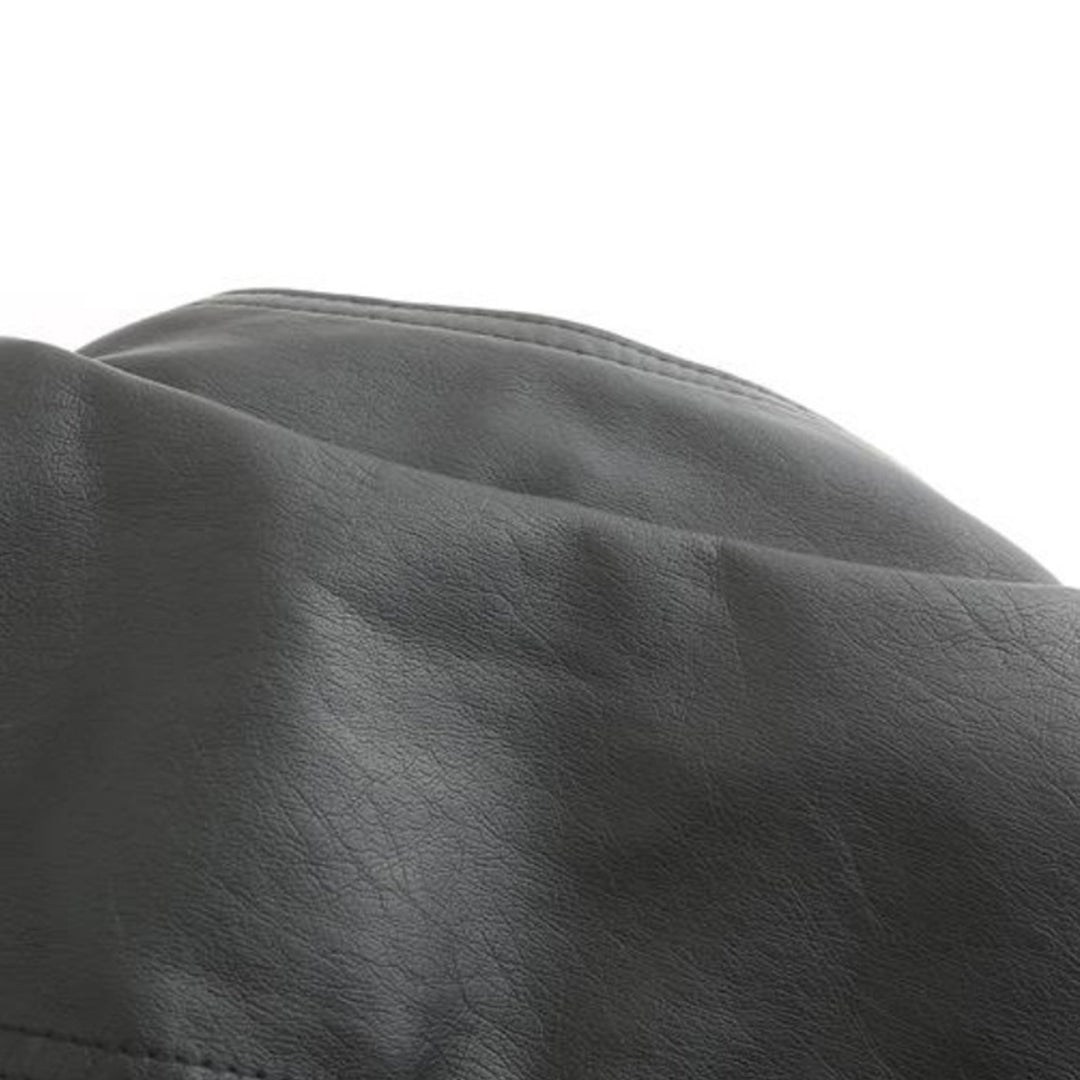 Janiyah Casaco de Pele Mulher – Gola Alta Chic, Fechos de Correr e Estilo Moderno Elegante