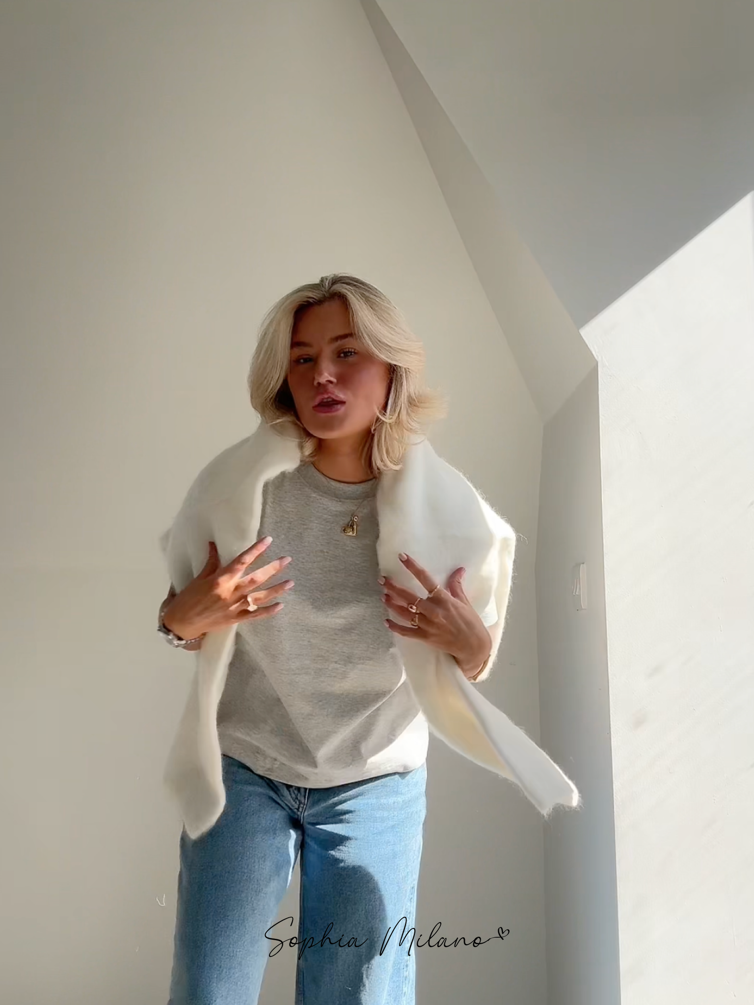 Aurora trøje Femme Luxe i mohair – oversize, blød og elegant til alle lejligheder