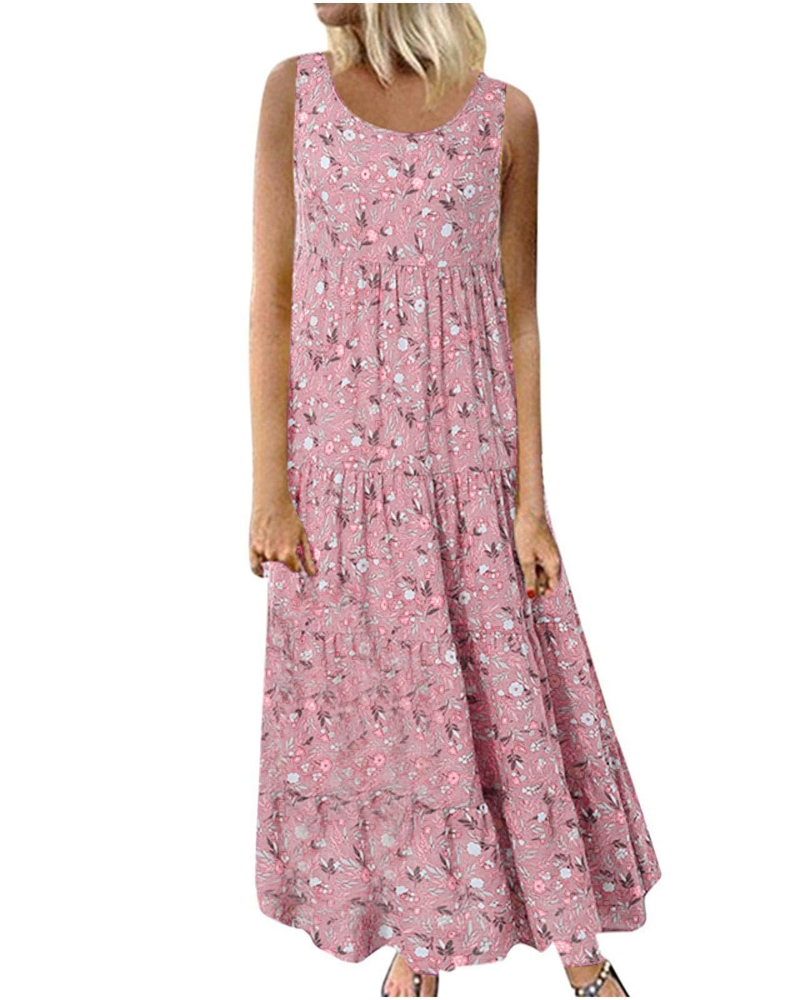 Rochie de vară Genevieve pentru femei – Rochie trapez ușoară și elegantă