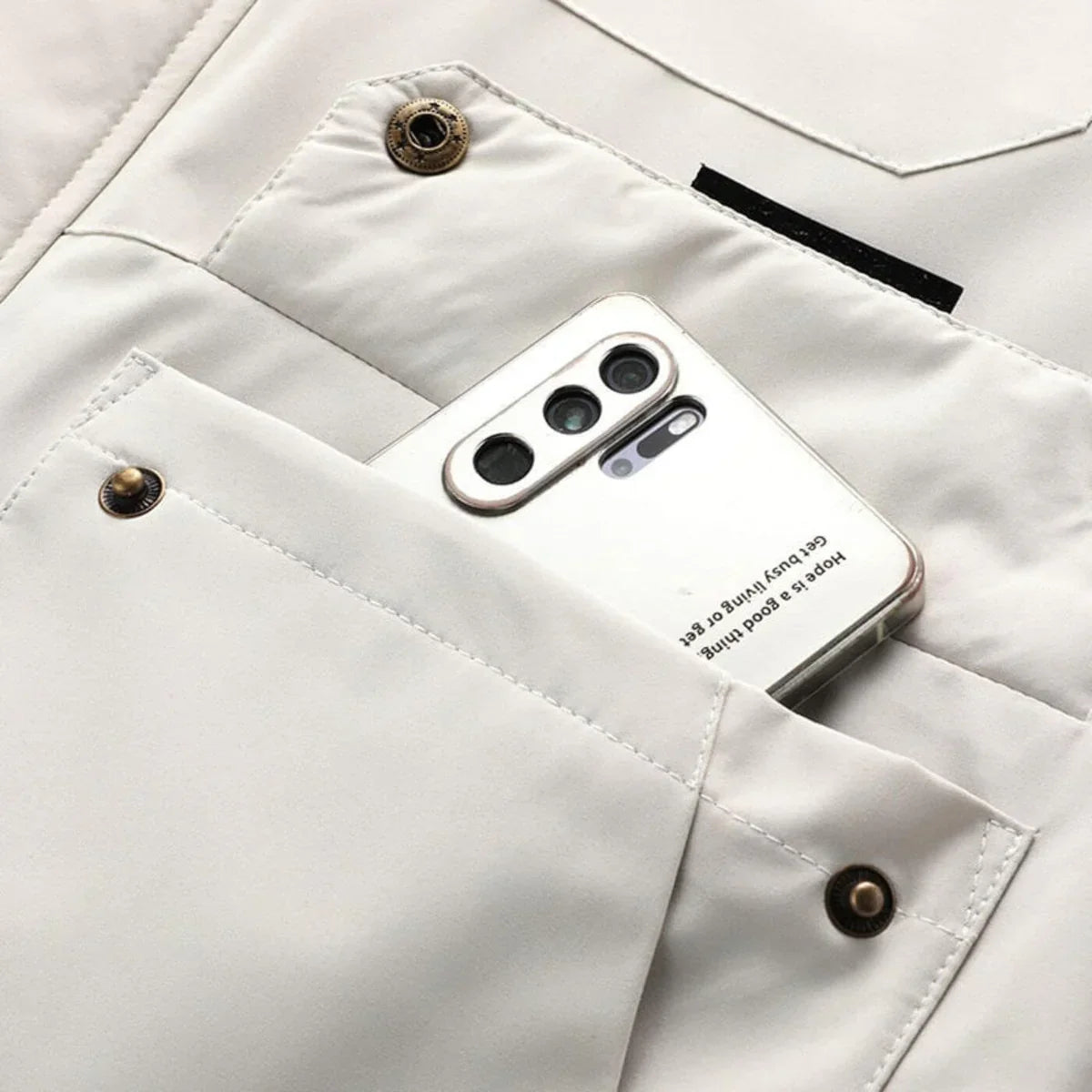 Erwin Herrenjacke – Bequeme wasserdichte und winddichte Jacke für Herbst/Winter