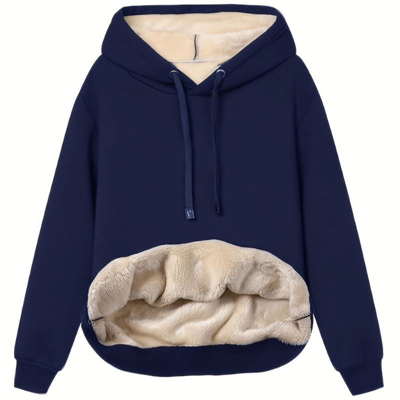 Kaylani Damen-Hoodie – Warmer Winter-Kapuzenpullover aus weichem, bequemem Fleece