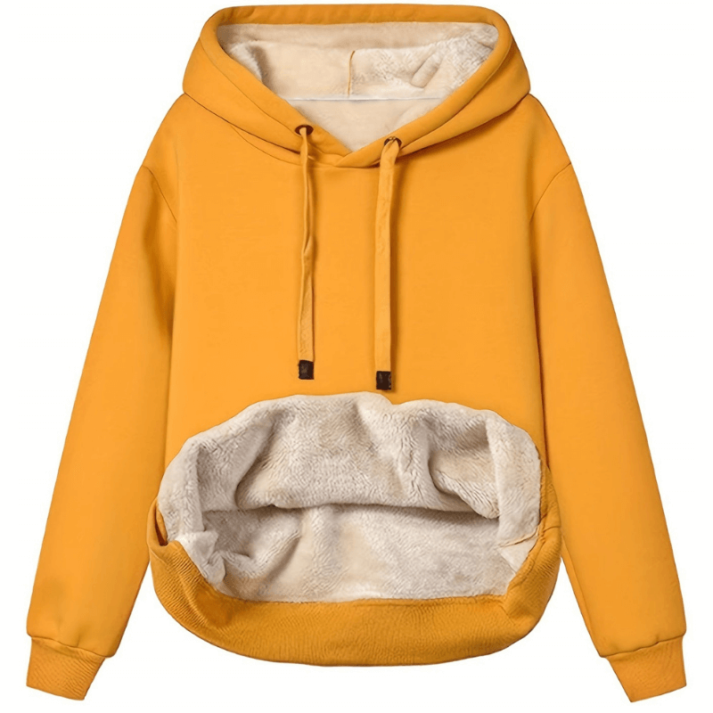 Kaylani Damen-Hoodie – Warmer Winter-Kapuzenpullover aus weichem, bequemem Fleece