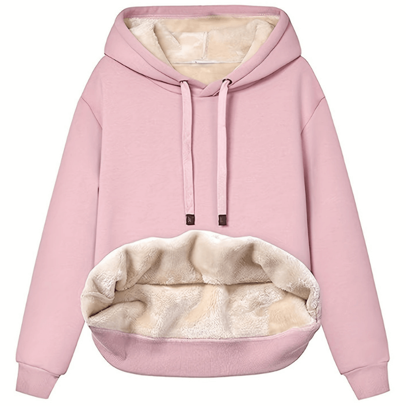 Kaylani Damen-Hoodie – Warmer Winter-Kapuzenpullover aus weichem, bequemem Fleece