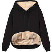 Kaylani Damen-Hoodie – Warmer Winter-Kapuzenpullover aus weichem, bequemem Fleece