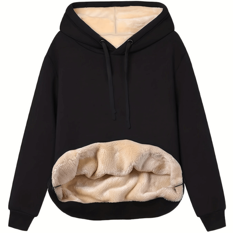 Kaylani Damen-Hoodie – Warmer Winter-Kapuzenpullover aus weichem, bequemem Fleece