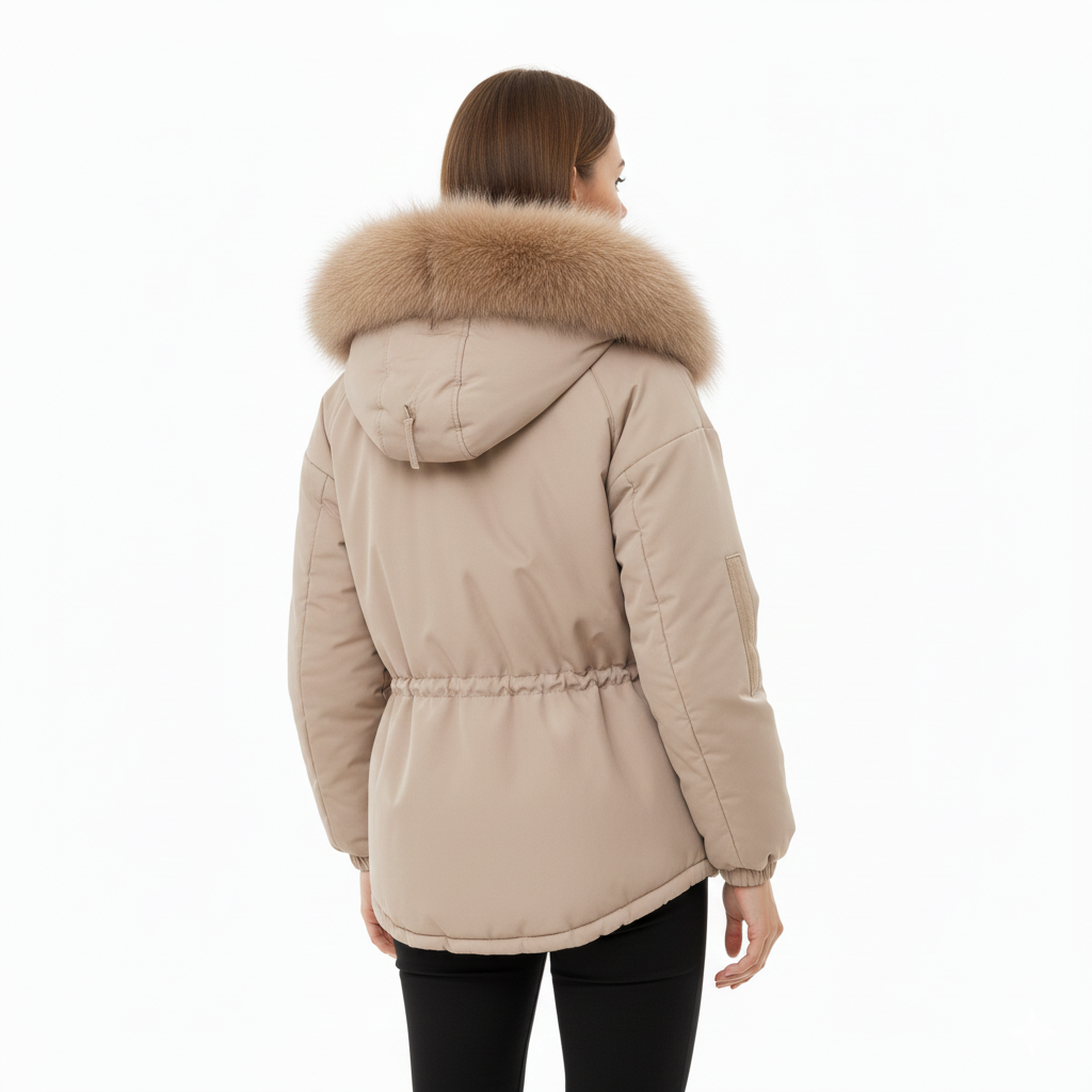 Genie Parka Mulher – Casaco de Inverno Quente com Forro Confortável e Design Moderno