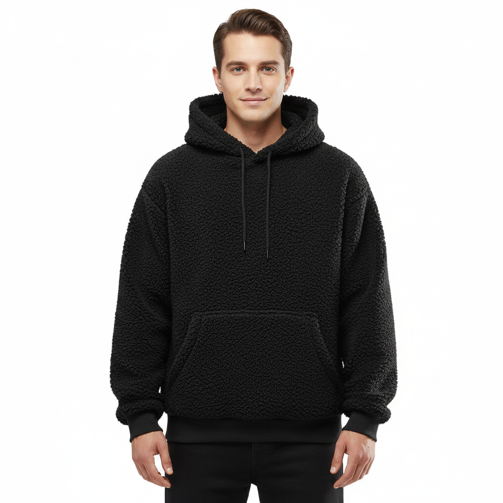 Gavin Men's Hoodie Sweatshirt – Comfortable and Warm Sweater with Large Front Pocket