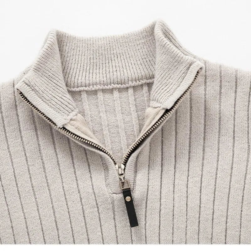Arjay Pull Demi-Zip Męski – Bluza z Wysokim Kołnierzem, Prążkowanymi Rękawami i Uniwersalnym Stylem