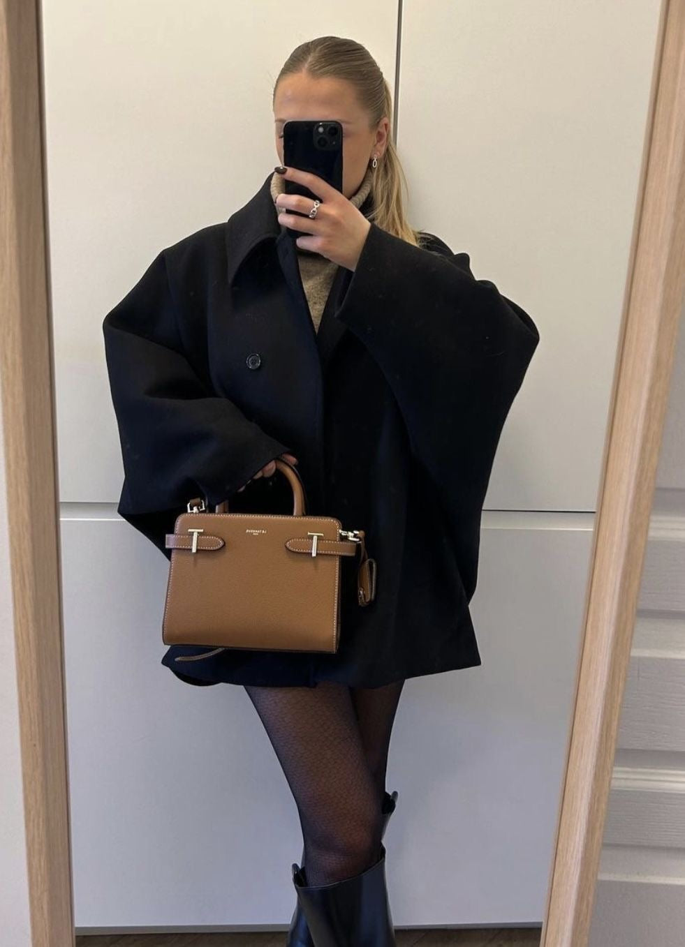 Lainey Płaszcz Damski – Elegancki i Wygodny Płaszcz Oversize z Wełny na Zimę