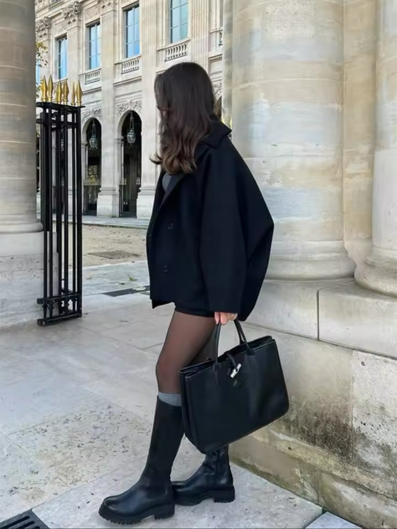 Lainey Płaszcz Damski – Elegancki i Wygodny Płaszcz Oversize z Wełny na Zimę