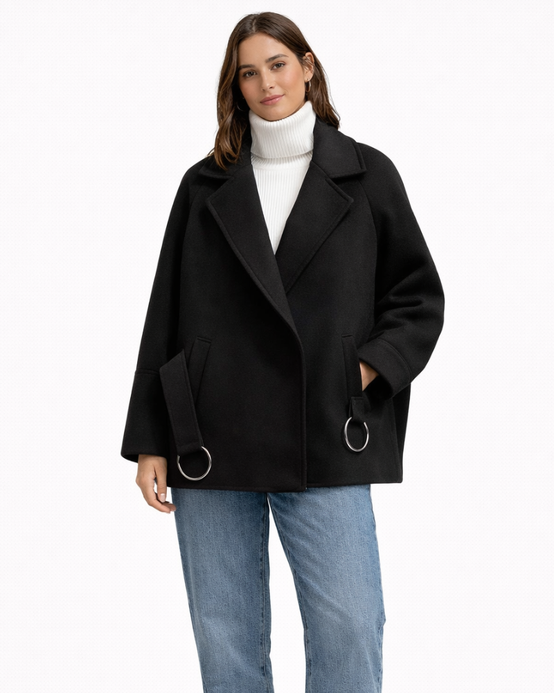 Colette Manteau Femme Ceinturé – Manteau Élégant Coupe Flatteuse Chaud Hiver